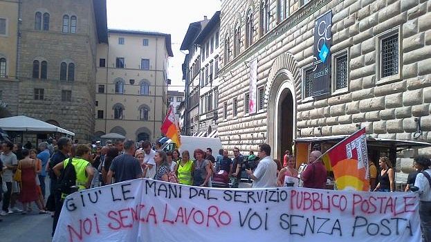 Corteo a Firenze per lo sciopero dei Cobas