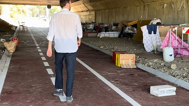 Una baraccopoli a cielo aperto a Firenze Nova