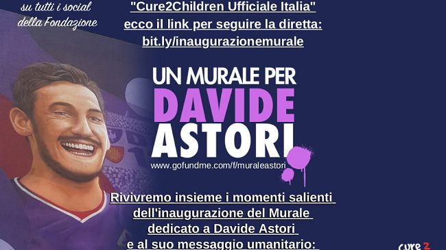 Inaugurazione Murale per Davide Astori: come vederla
