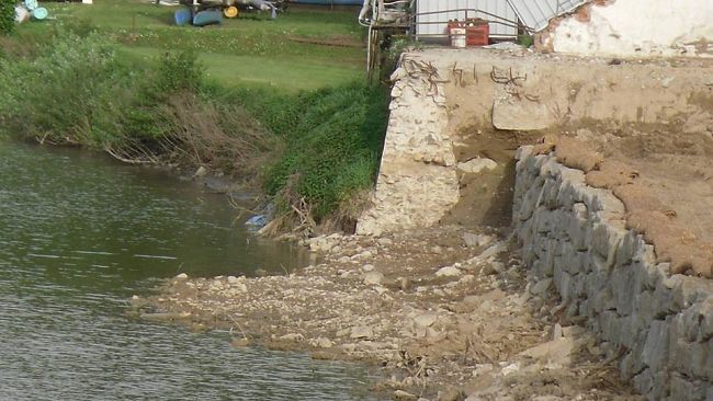 Arno, crolla argine messo in sicurezza