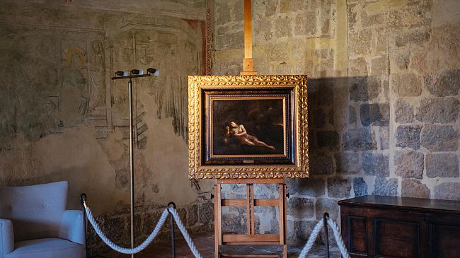 Artemisia Gentileschi: dipinto esposto a Palazzo Vecchio