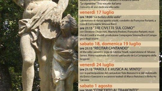 Estate a Villa Caruso, tanti appuntamenti per adulti e bambini