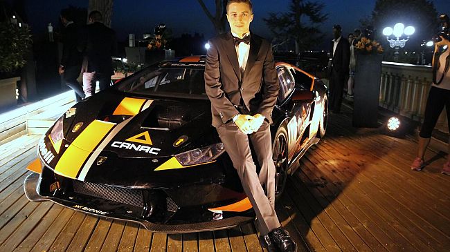 Parata di vip a La Loggia per la presentazione della Lamborghini Huracán Super Trofeo del Team Antonelli MotorSport  