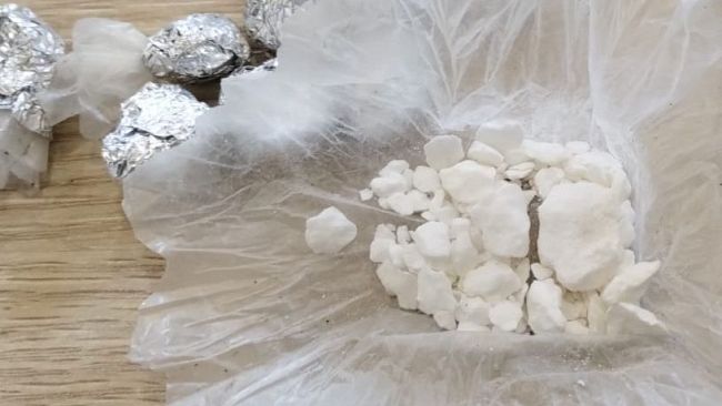 Poliziotto porta a spasso il cane e trova la cocaina su un albero