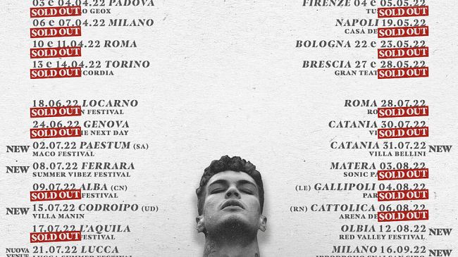 Blu Celeste Tour: nuova location per Lucca