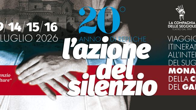L'Azione del Silenzio, la Certosa del Galluzzo torna teatro