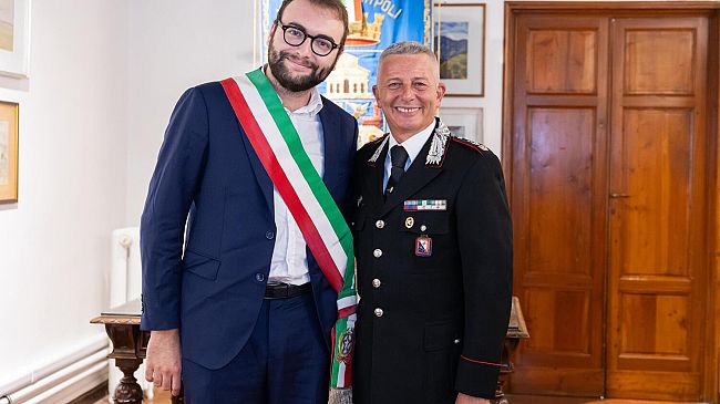 Carabinieri: l'omaggio di Empoli al tenente colonnello Daniele Riva