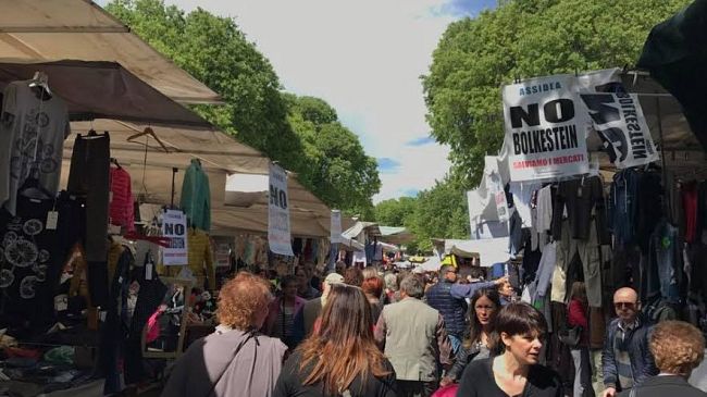 Fiera di Primavera, ambulanti contro abusivi e Bolkestein a Campo di Marte