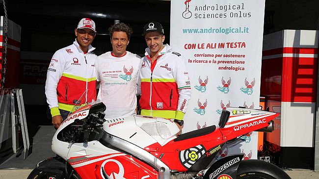 Moto Gp Mugello, Iannone ed Hernandez testimonial visite andrologiche