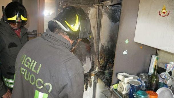Incendio di un appartamento a Sesto Fiorentino