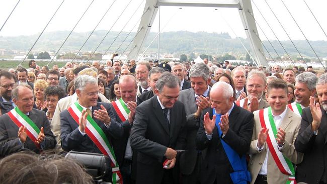 Nuovo ponte sull'Arno, Leonardo collega Montevarchi a Terranuova
