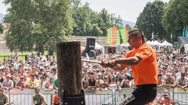 Il campionato italiano di Stihl Timbersports oggi a Lucca