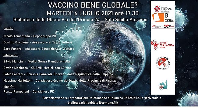 Oblate, seminario sui vaccini