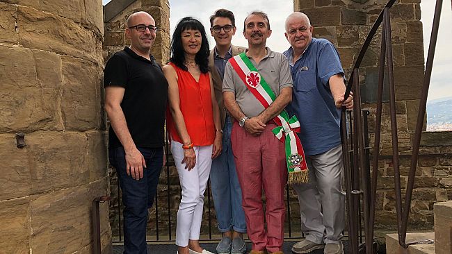 Firenze, i rintocchi della Martinella per Gifu