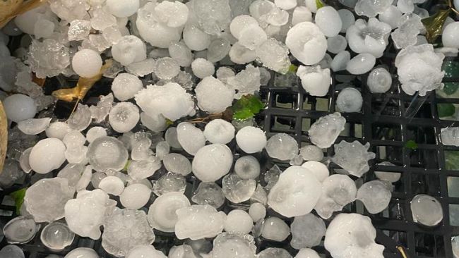 Maltempo: grandine in nottata, ma pochi danni