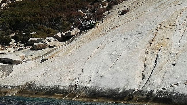 Montecristo: elicottero caduto durante un atterraggio d’emergenza
