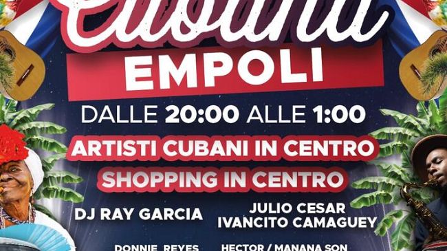 Noche cubana: il centro storico diventa palcoscenico di ritmi latini