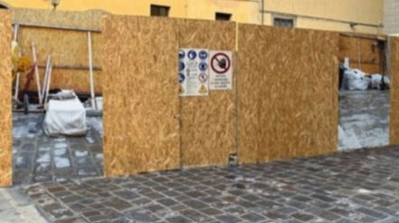 Firenze: arte contemporanea sui cantieri