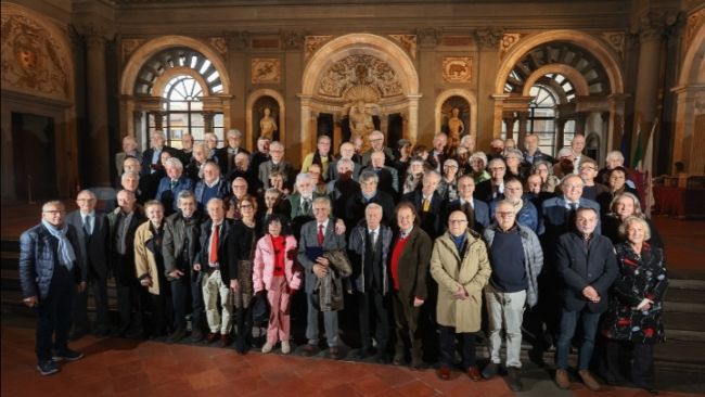 Sanità, medici da 50 anni: la festa in Palazzo Vecchio