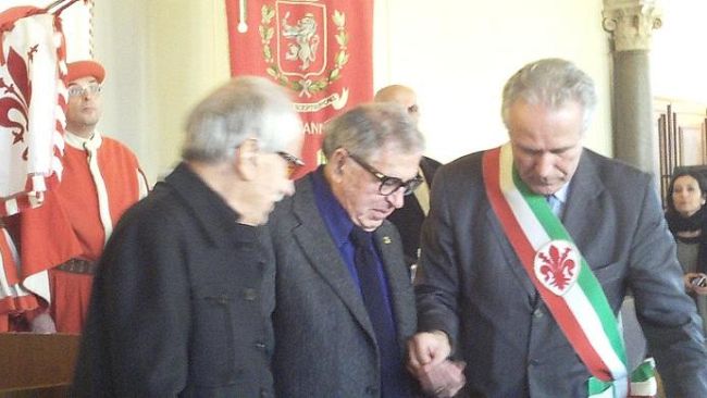 Paolo e Vittorio Taviani ricevono la cittadinanza onoraria di Firenze