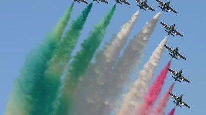 Zeffirelli a 100 anni dalla nascita: le Frecce tricolori sulla città