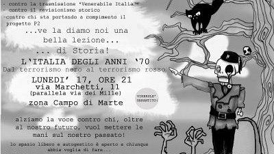 Licio Gelli in TV: stasera presidio sotto la sede di Canale 10