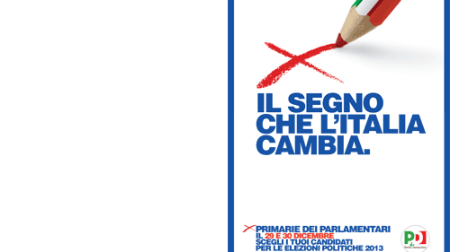 Verso le primarie Pd: si voterà domenica 30 dicembre dalle 8 alle 21