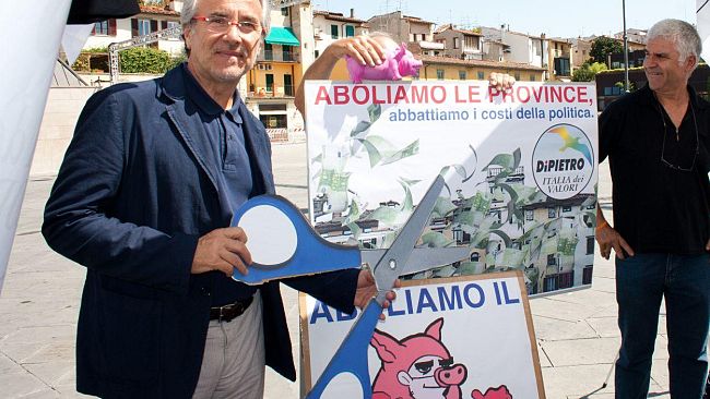 Nuovo referendum IDV: al via la campagna