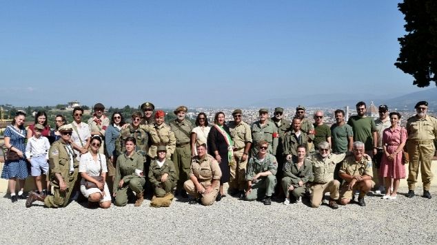 Firenze, la staffetta di Jeep della seconda guerra mondiale