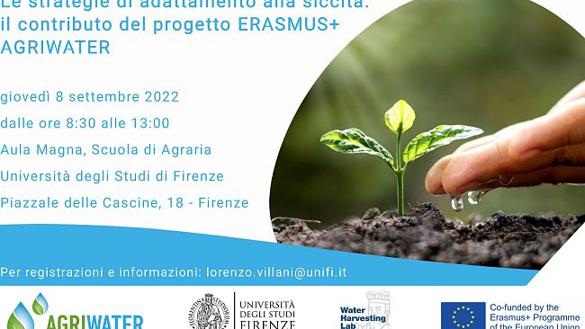 Nasce Agriwater, la piattaforma anti siccità