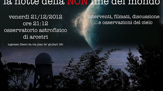 A Firenze la notte della NON fine del mondo
