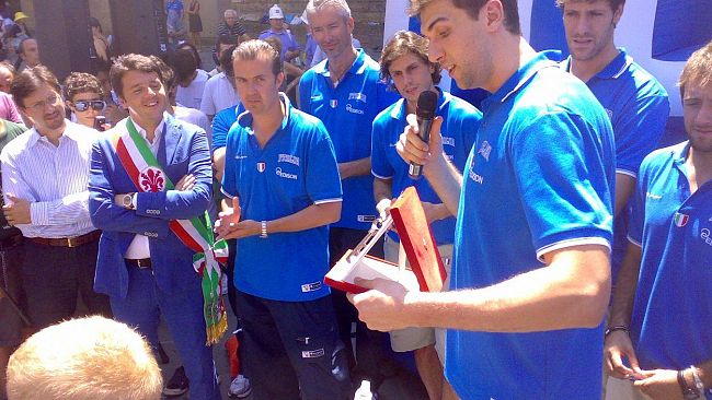 Nazionale a Firenze: Consegna delle chiavi a Bargnani e Belinelli (Foto)