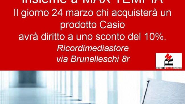 Pianoforti digitali casio e con l'opening midnight per l'album di Madonna