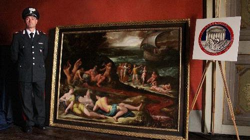 Sequestrata un’opera del XVI secolo del valore di oltre un milione di euro