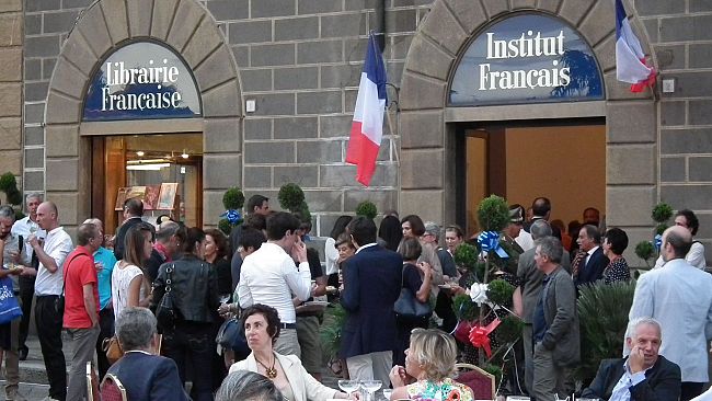 La festa nazionale all'Institut Francais anteprima del Vertice UE a Firenze