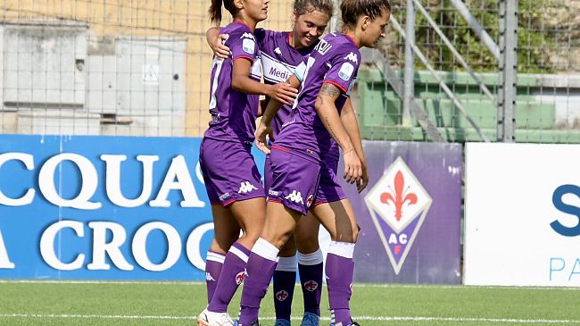 Donne: Fiorentina - Como l'11 settembre, ingresso 10 euro