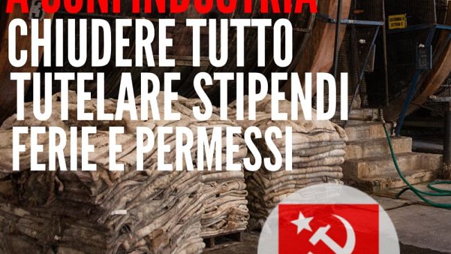 Coronavirus: sindacati in sciopero per la tutela della salute dei lavoratori
