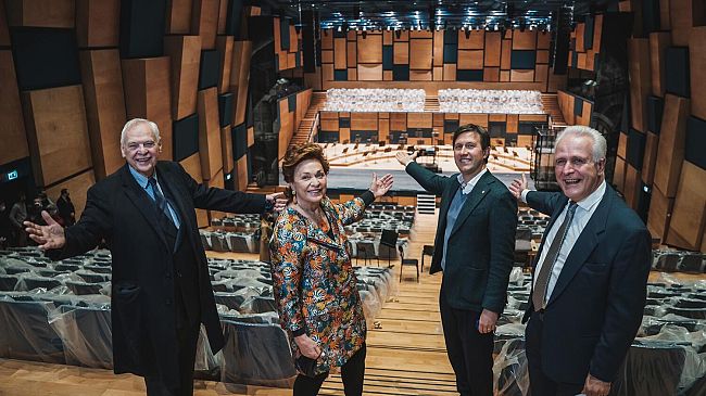La sala Zubin Mehta, nuovo auditorium del Teatro del Maggio Musicale