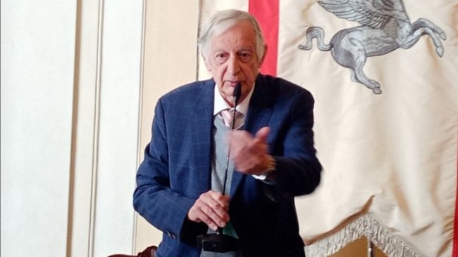 Gonfalone d’argento al professor Cosimo Ceccuti