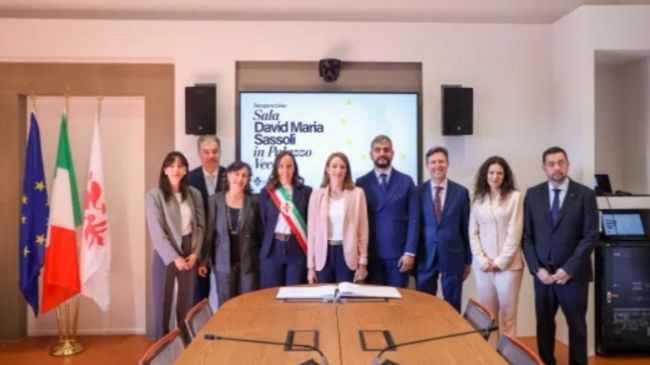 Intitolata a David Maria Sassoli nuova sala di Palazzo Vecchio