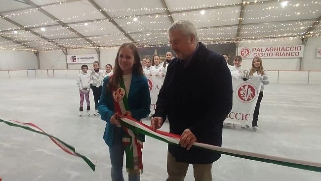 Torna in pista il Palaghiaccio Giglio Bianco