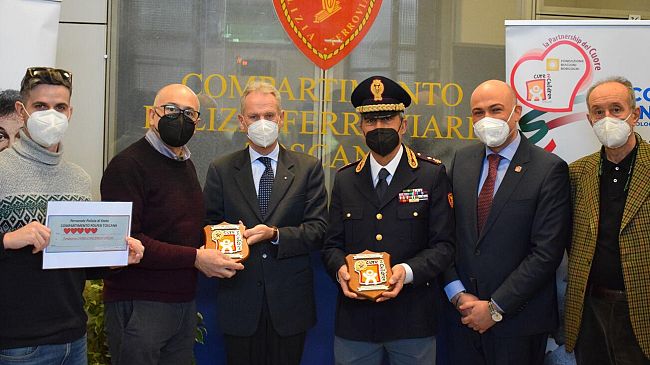 La Polizia di Stato di Firenze sostiene la ONLUS Cure2Children