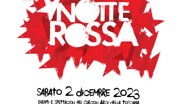 Sabato 2 dicembre la Notte Rossa di Arci Toscana