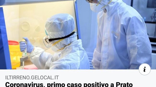 Prato, caso sospetto di Coronavirus posta su Facebook: piovono insulti