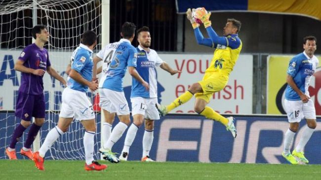 La Fiorentina non sa vincere. Solo un pari al Bentegodi.