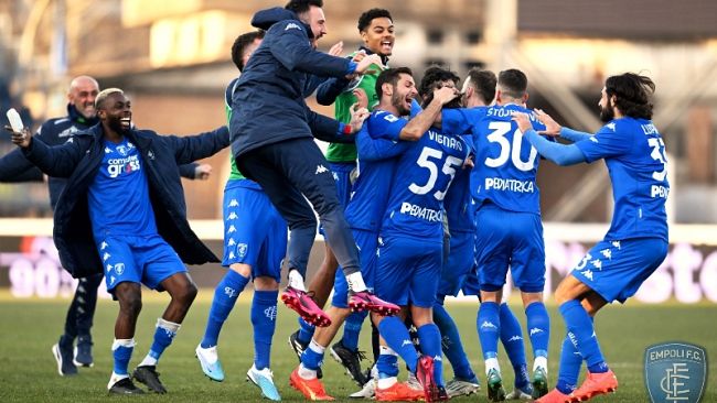Empoli vs Spezia 2-2 L'Empoli pareggia al 94'