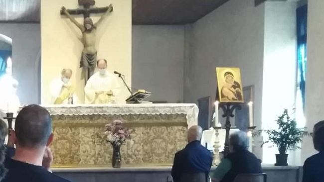 Coronavirus: messa in Certosa sotto gli affreschi del Pontormo