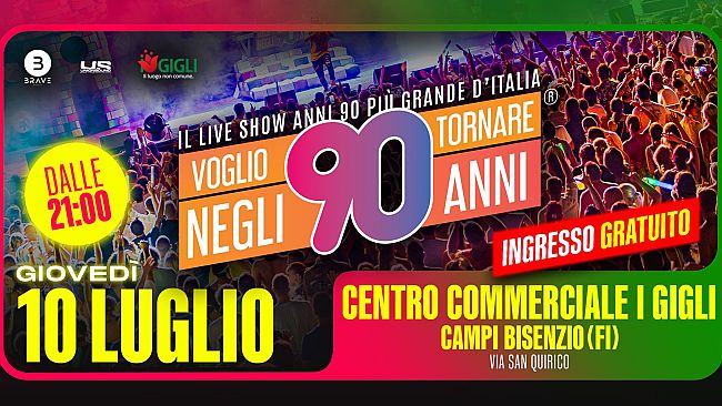 Appuntamenti serali in outlet e centri commerciali