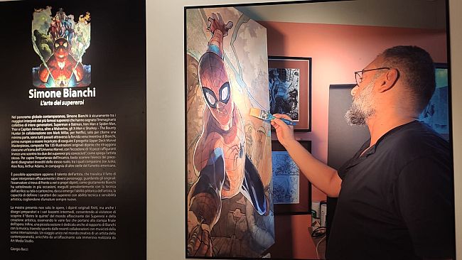 Inaugurata a Livorno la mostra di Simone Bianchi