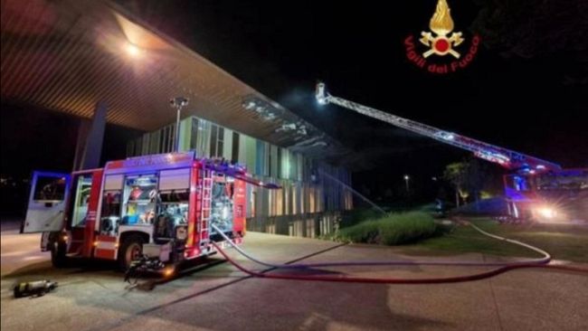 Mistero al Viola Park, fiamme nella notte
